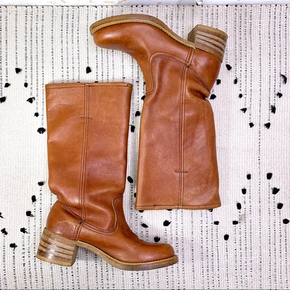 Thom McAn Shoes - Thom mcAn Vintage 70's Campus Leather Boot